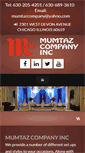 Mobile Screenshot of mumtazco.com